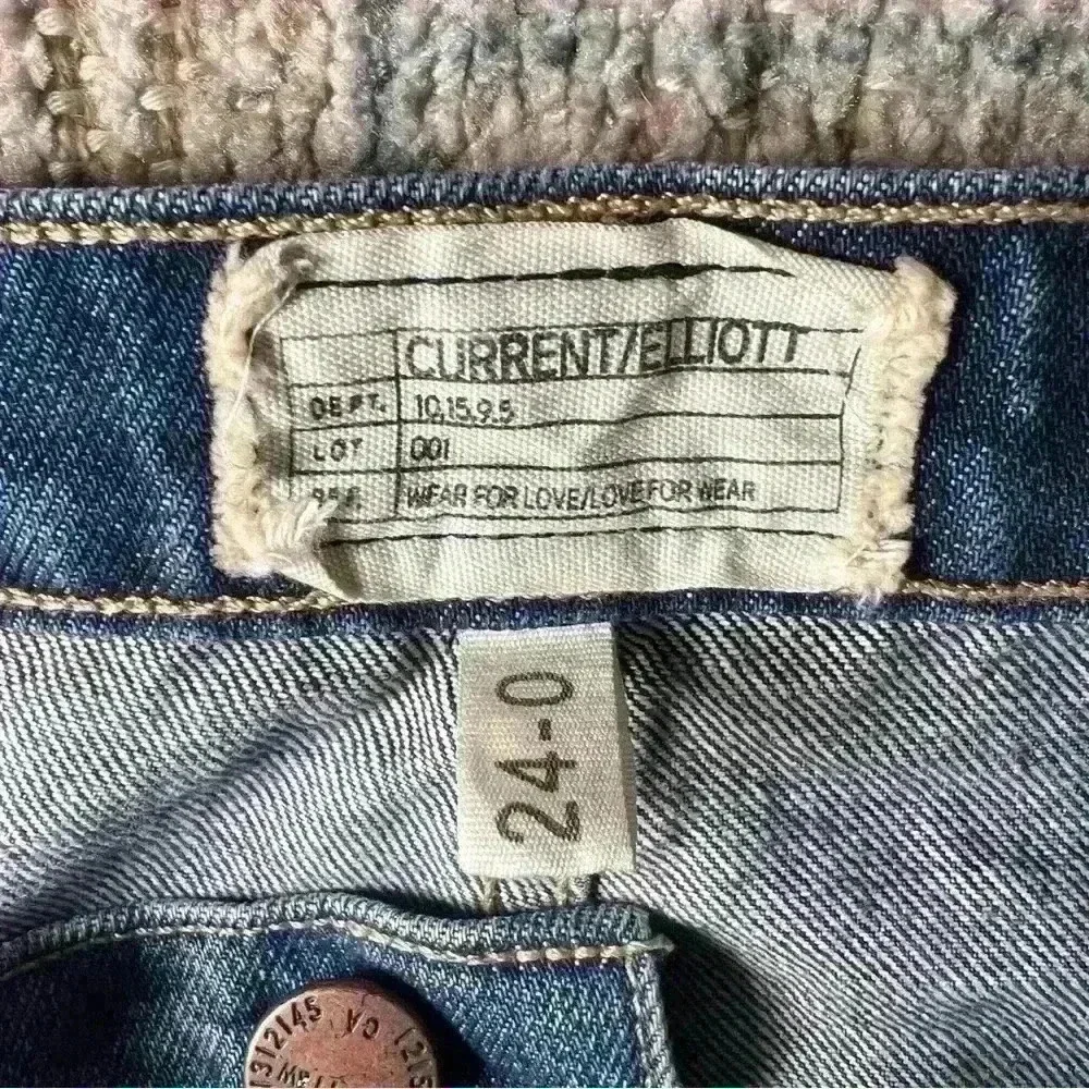 Current/Elliott Women’s The Slit Midi Rincon Skirt with Belt Size 24 - Picture 11 of 14